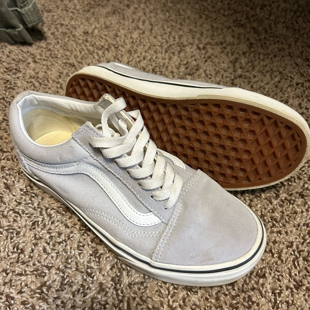 Vans Men's Light Gray Sneakers